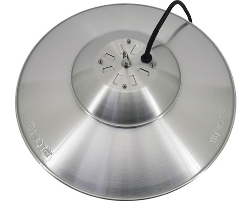 Heizstrahler Reflektor aus Metall mit schwarzem Kabel