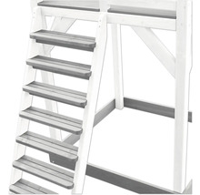 Escalier en bois pour tour de jeux