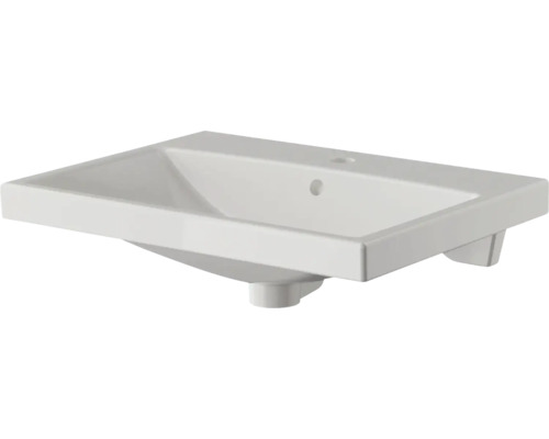 Keramik Waschtisch mit rechteckiger Form