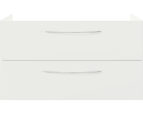 Meuble sous-lavabo avec deux tiroirs