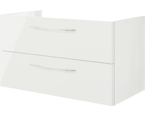 Meuble sous-lavabo avec deux tiroirs