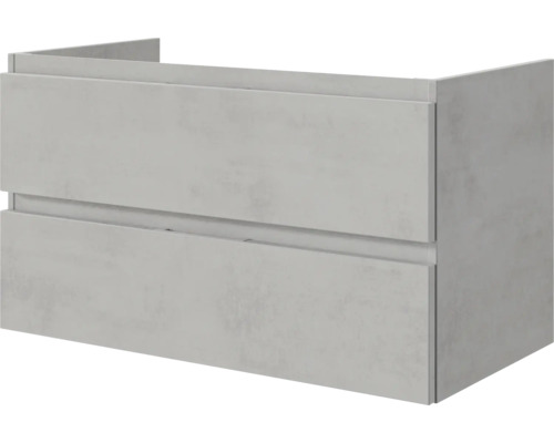 Meuble sous-vasque avec deux tiroirs