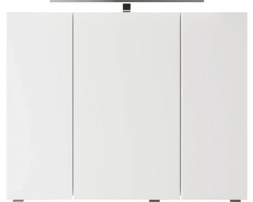 Weißer Hängeschrank mit drei Türen für Badezimmer