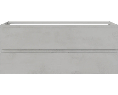 Meuble sous-lavabo avec deux tiroirs