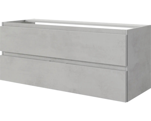 Meuble sous-lavabo avec deux tiroirs