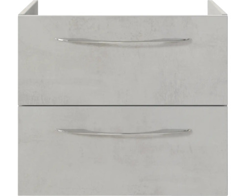 Meuble sous-lavabo avec deux tiroirs