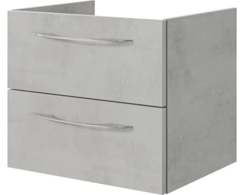 Meuble sous-lavabo avec deux tiroirs