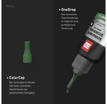 Inbus Schraubensicherung mit Dosierspitze und farbcodiertem Deckel