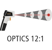 Thermomètre infrarouge Laserliner Thermospot Pocket, optique 12:1