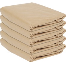 Pile de plusieurs bâches de protection anti-poussière en non-tissé