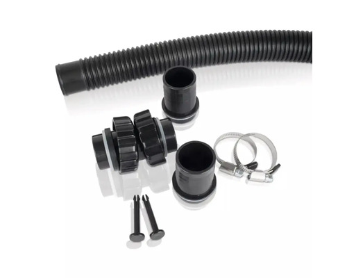 Kit de tuyau avec raccords et colliers de serrage