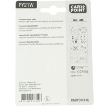 Carpoint Premium Auto Lampen 12V Lampentyp P21/4W Pack = 2