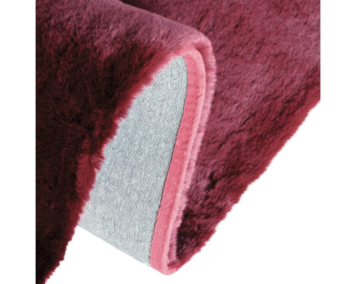 Detailansicht eines Teppichs mit Flor