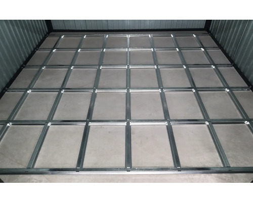 Sous-structure métallique pour un plancher de conteneur