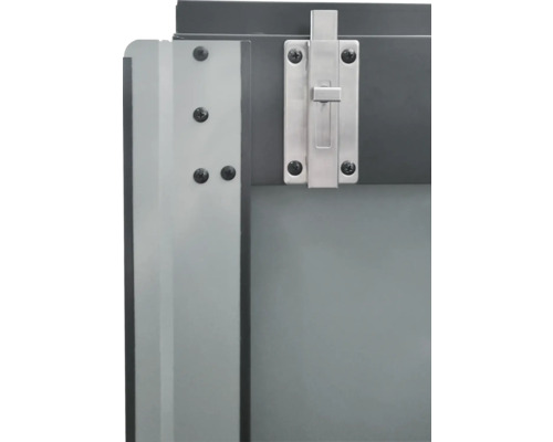 Gros plan d''une porte avec loquet