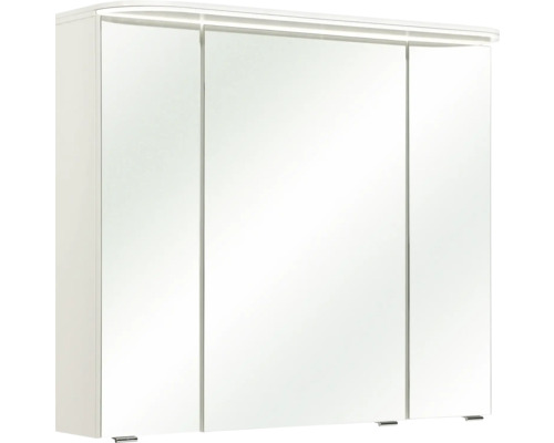 Armoire de toilette à trois portes pour la salle de bains