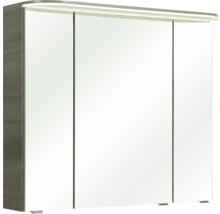 Armoire de toilette avec trois portes et éclairage