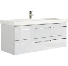 Meuble sous-vasque avec deux tiroirs et lavabo