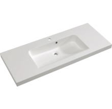 Plan de toilette en fonte minérale avec vasque