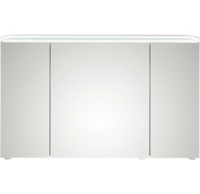 Armoire de toilette à trois portes avec éclairage
