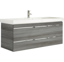 Waschtischunterschrank mit zwei Schubladen und Waschbecken