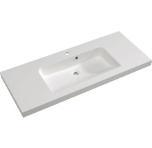 Waschtischplatte mit eingelassenem Waschbecken