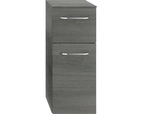 Hochschrank mit zwei Schubladen für das Badezimmer