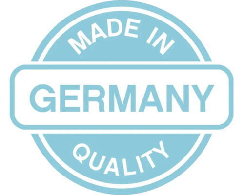 Hergestellt in Deutschland Qualitätssiegel