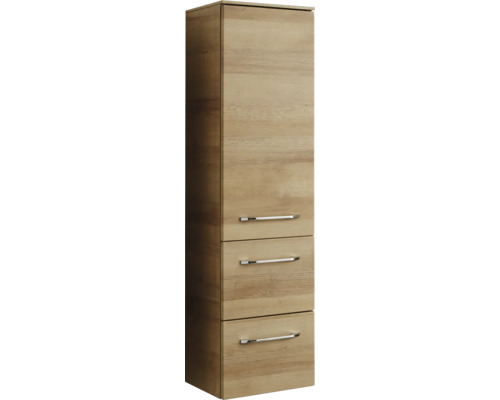 Armoire haute de salle de bain avec trois tiroirs