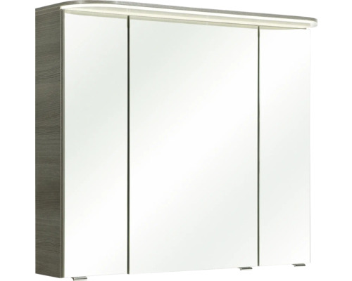 Spiegelschrank mit drei Türen und Beleuchtung