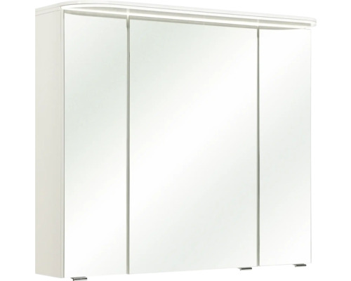 Armoire de toilette à trois portes pour salle de bains