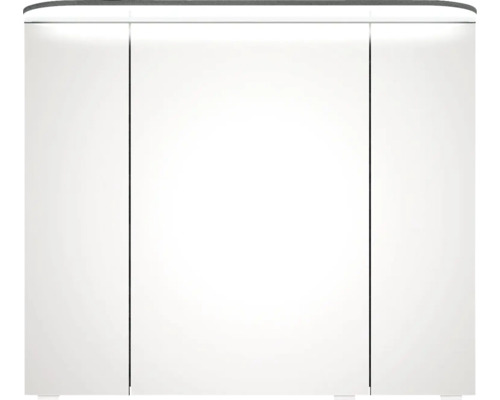 Weißer Waschtischunterschrank mit drei Türen für das Badezimmer