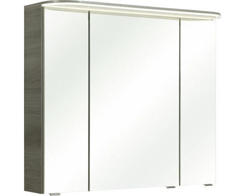 Spiegelschrank mit drei Türen und Beleuchtung