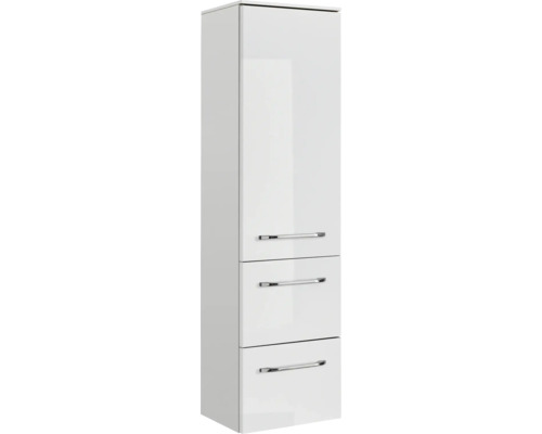 Armoire haute de salle de bain avec trois tiroirs