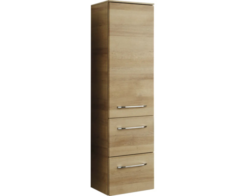 Armoire haute de salle de bains avec trois tiroirs