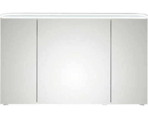 Spiegelschrank mit drei Türen und Beleuchtung