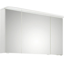 Armoire de toilette à trois portes avec éclairage