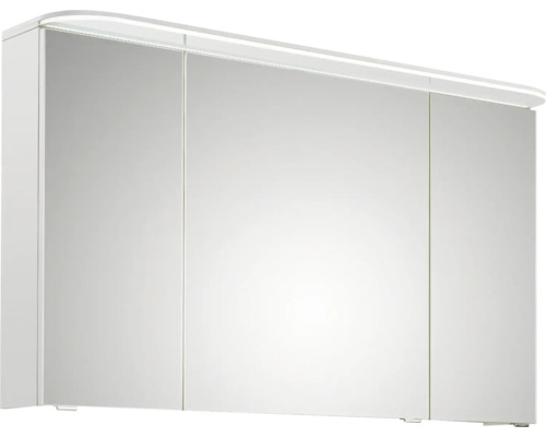 Spiegelschrank mit drei Türen und Beleuchtung