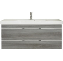 Meuble sous-lavabo avec deux tiroirs et lavabo