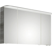 Armoire de toilette à trois portes avec éclairage