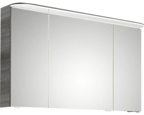 Armoire de toilette à trois portes avec éclairage