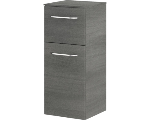 Armoire haute avec deux tiroirs pour salle de bain