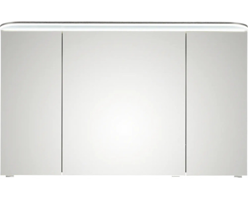 Spiegelschrank mit drei Türen und Beleuchtung