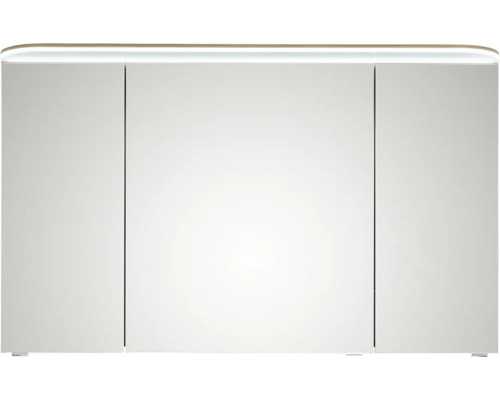 Spiegelschrank mit drei Türen und Beleuchtung