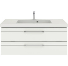 Meuble sous-lavabo avec deux tiroirs et lavabo