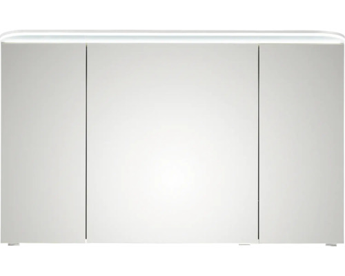 Armoire de toilette avec trois portes et éclairage