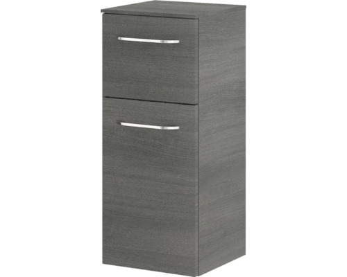 Armoire haute avec deux tiroirs pour la salle de bain