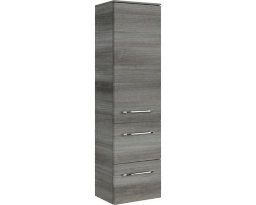 Armoire haute pour salle de bain avec trois tiroirs