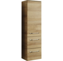 Armoire haute de salle de bains avec trois tiroirs