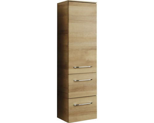 Armoire haute de salle de bains avec trois tiroirs
